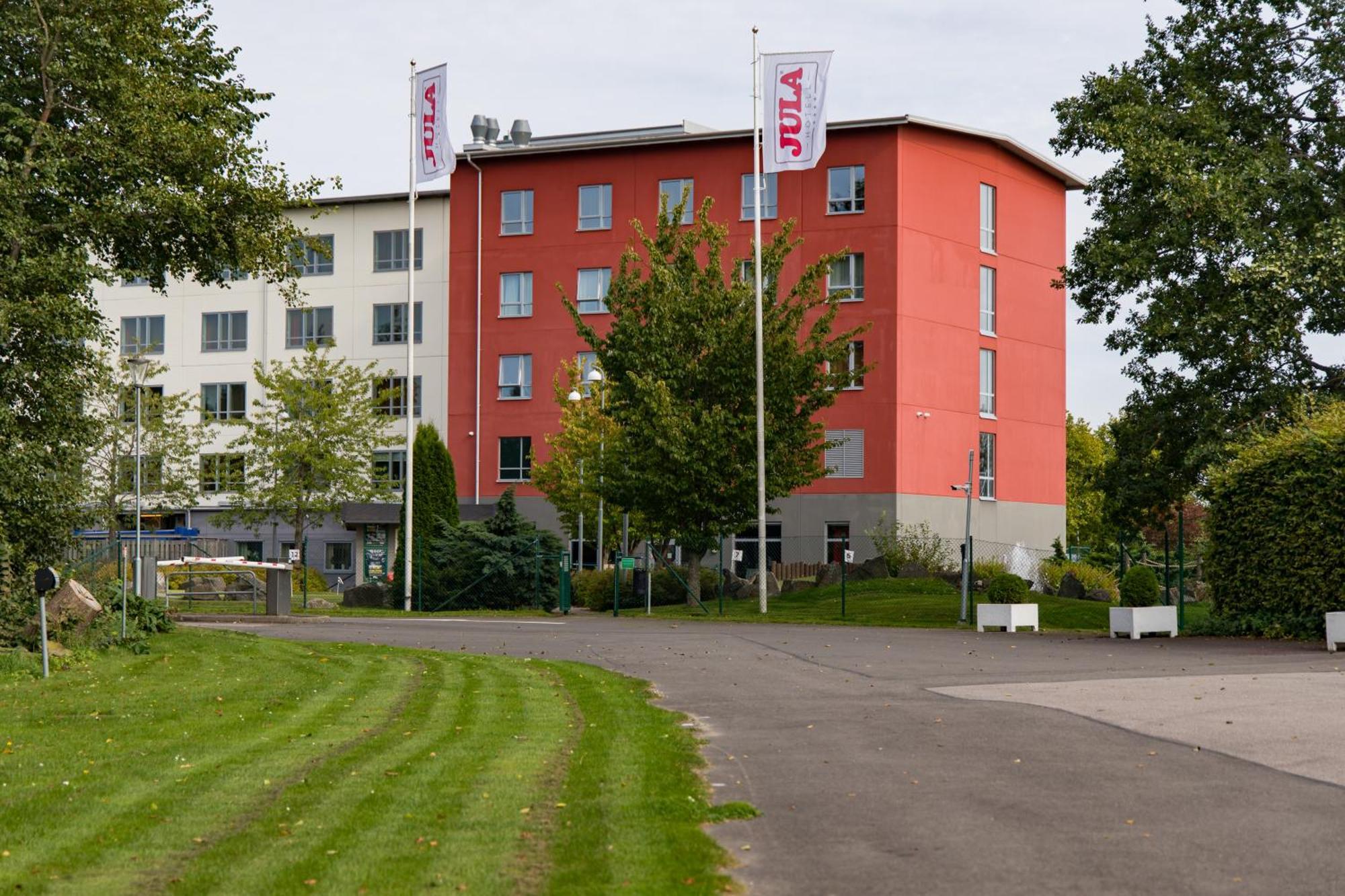 Skara Stads-Camping & Stugby Kültér fotó