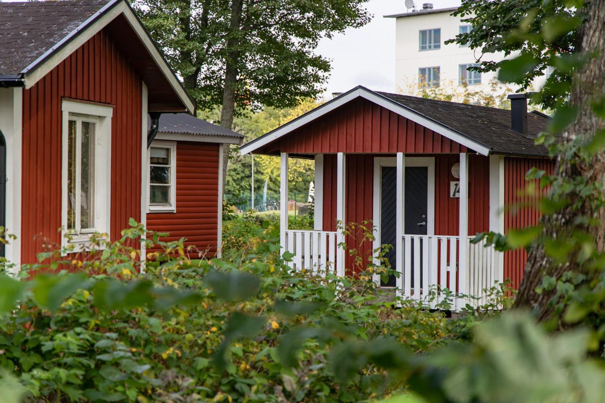 Skara Stads-Camping & Stugby Kültér fotó